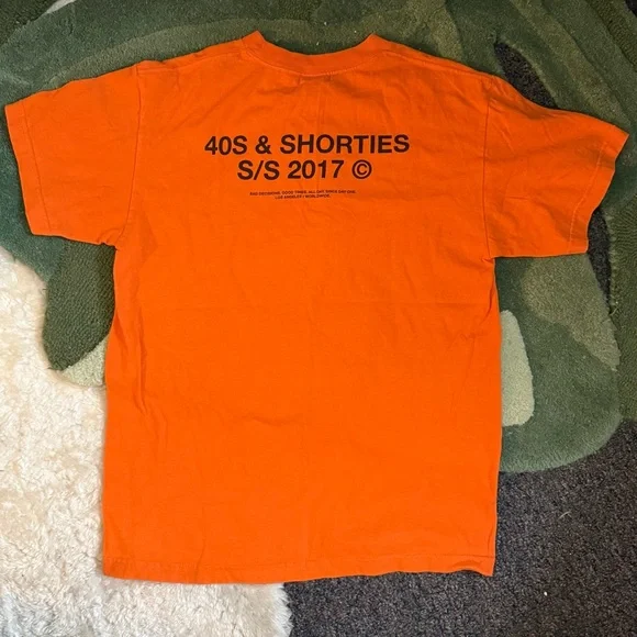 Orange 40s & Shorties S/S 2017 T-Shirt - Size M - Picture 2 of 3